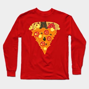 Pizza Cat Long Sleeve T-Shirt